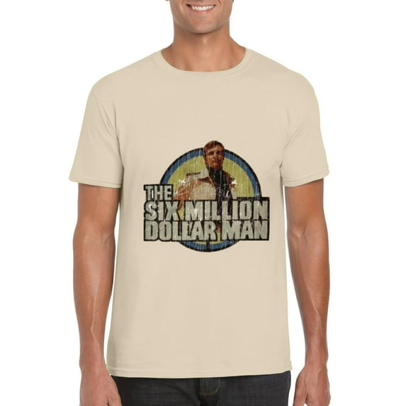 The Six Million Dollar Man TV Show Steve Austin Bionic T-Shirt, for men & women, up to size 5XL