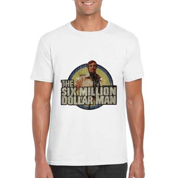 The Six Million Dollar Man TV Show Steve Austin Bionic T-Shirt, for men & women, up to size 5XL