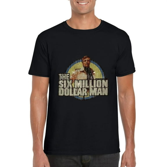 The Six Million Dollar Man TV Show Steve Austin Bionic T-Shirt, for men & women, up to size 5XL