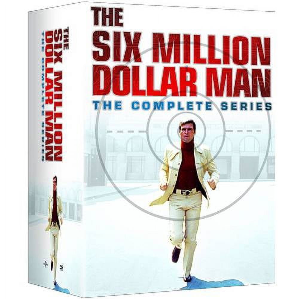 600万ドルの男THE SIX MILLION DOLLAR MAN DVD The Six Million Dollar Man: The Complete Series (DVD) - Walmart.com