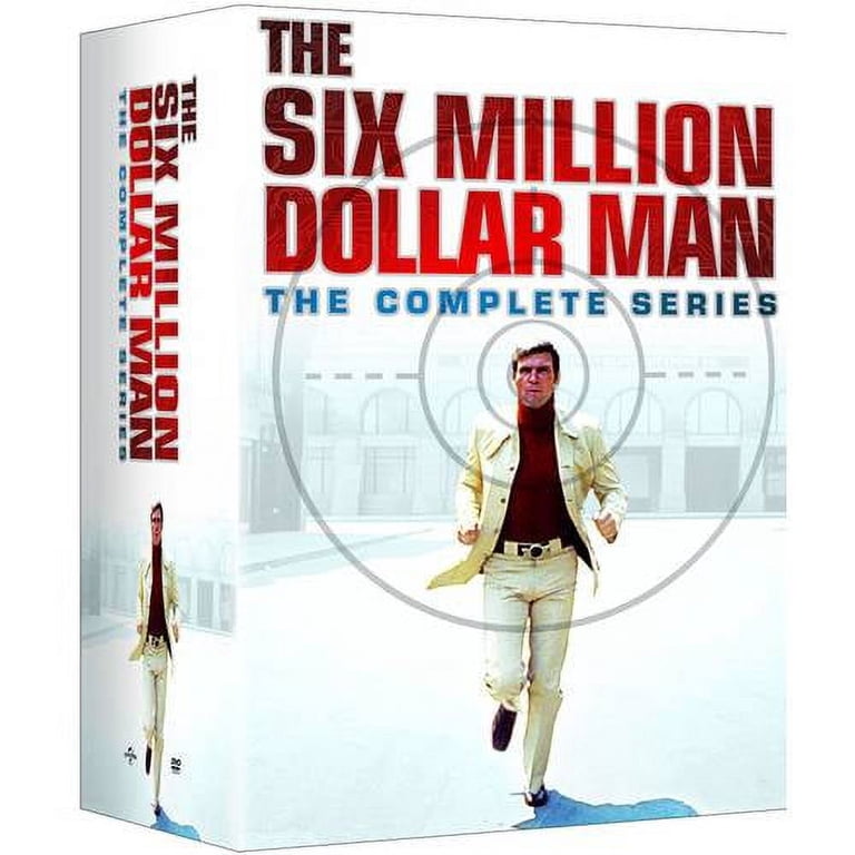 600万ドルの男THE SIX MILLION DOLLAR MAN DVD The Six Million Dollar Man: The Complete Series (DVD) - Walmart.com