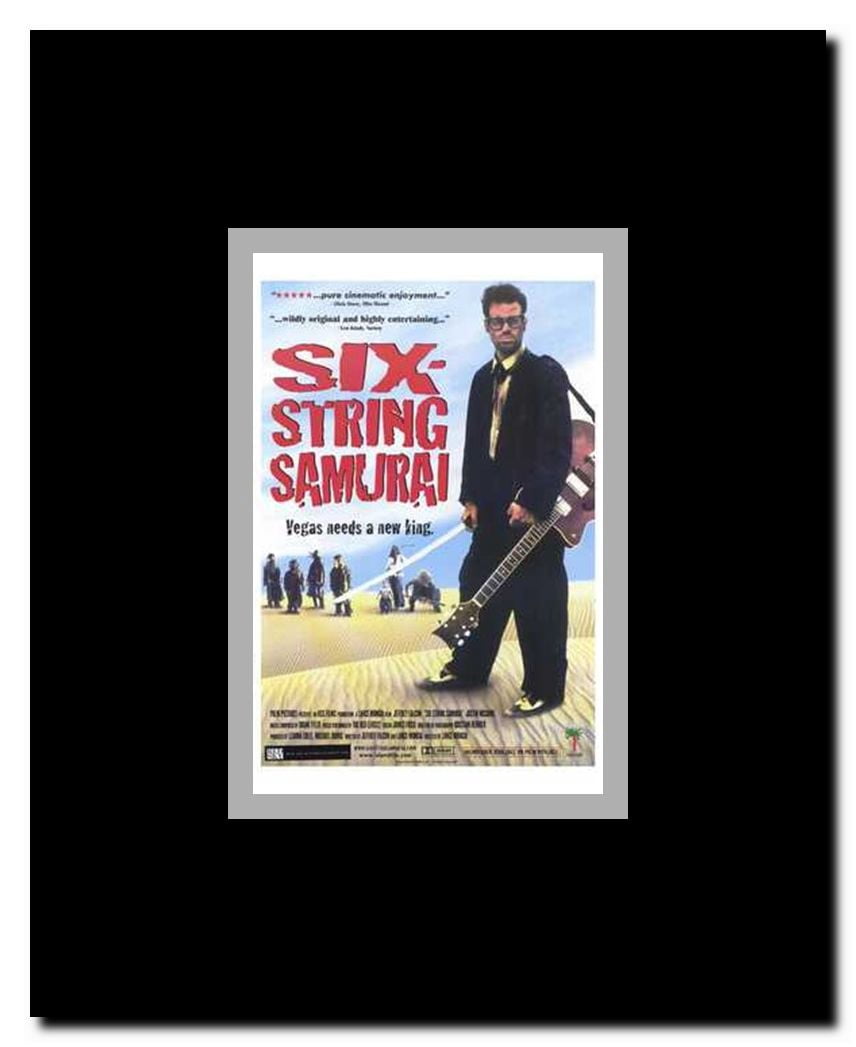 The Six String Samurai Framed Movie Poster
