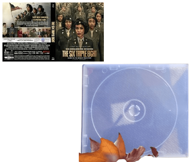 The Six Triple Eight (2024) +CD Cover Jewel Box Case