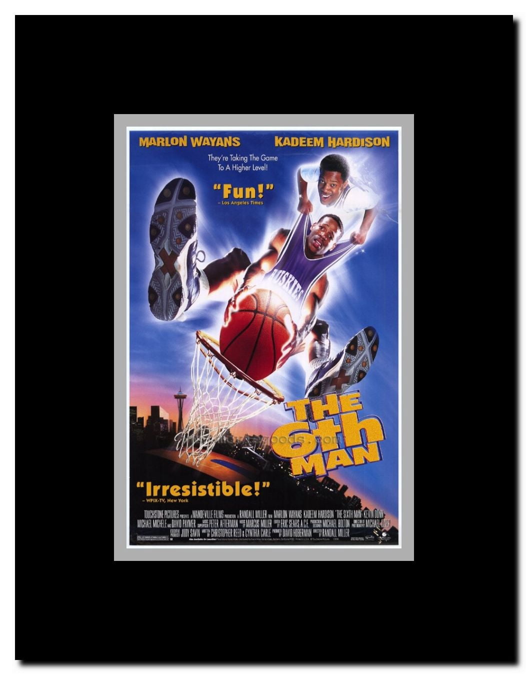 The Sixth Man Framed Movie Poster
