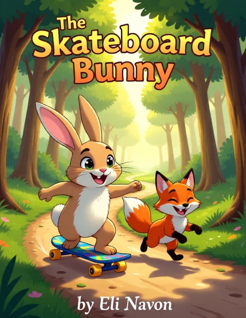 The Skateboard Bunny: A Charming Story About Bravery, Balance, and Joy, (Paperback)