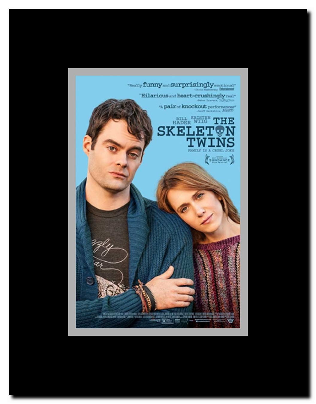 The Skeleton Twins Framed Movie Poster