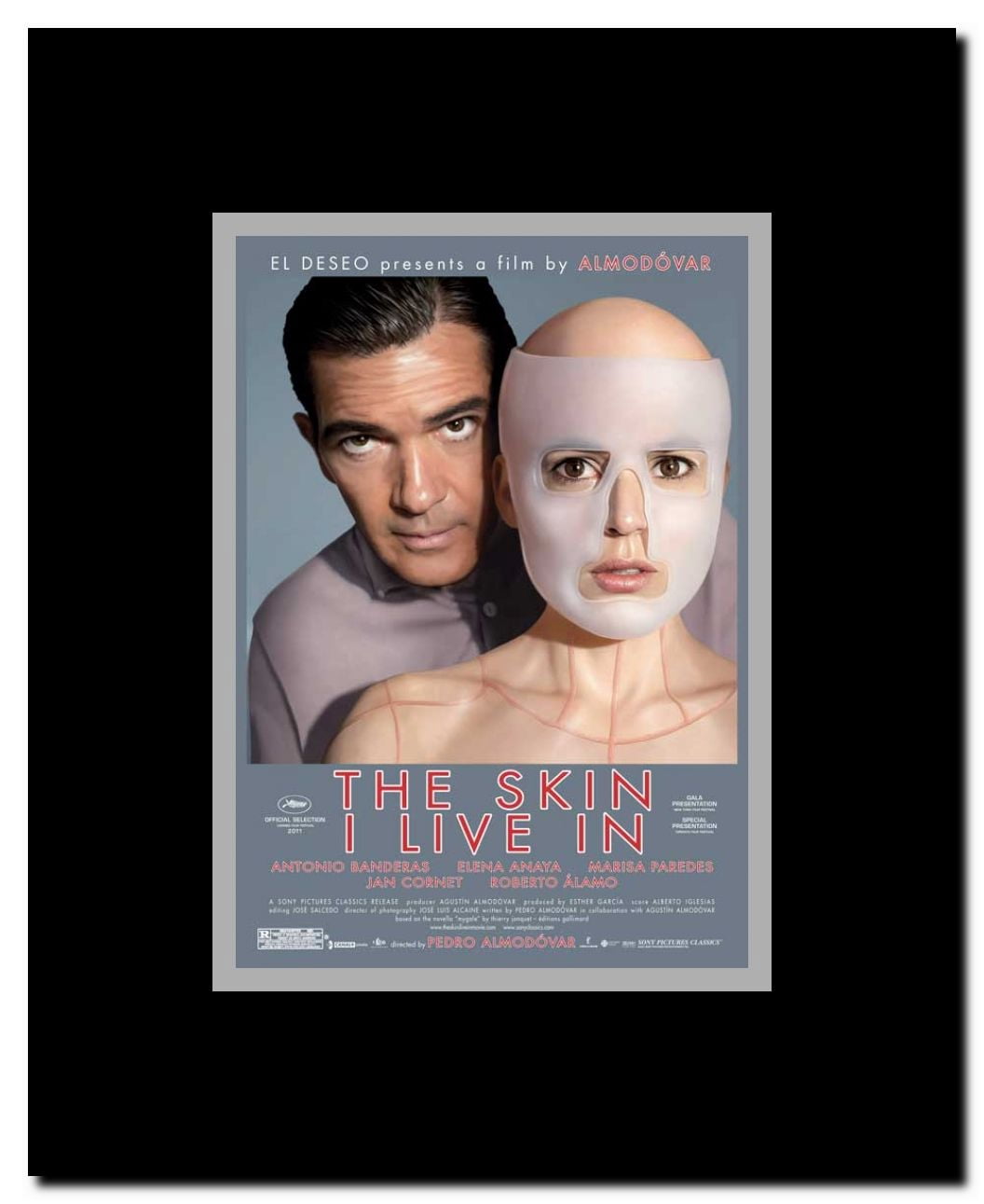 The Skin I Live In Framed Movie Poster