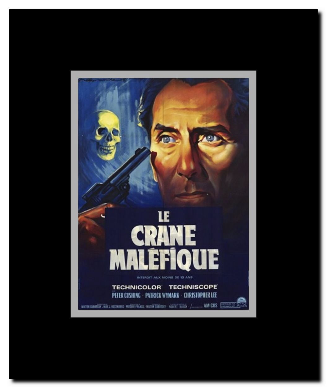 The Skull Framed Movie Poster