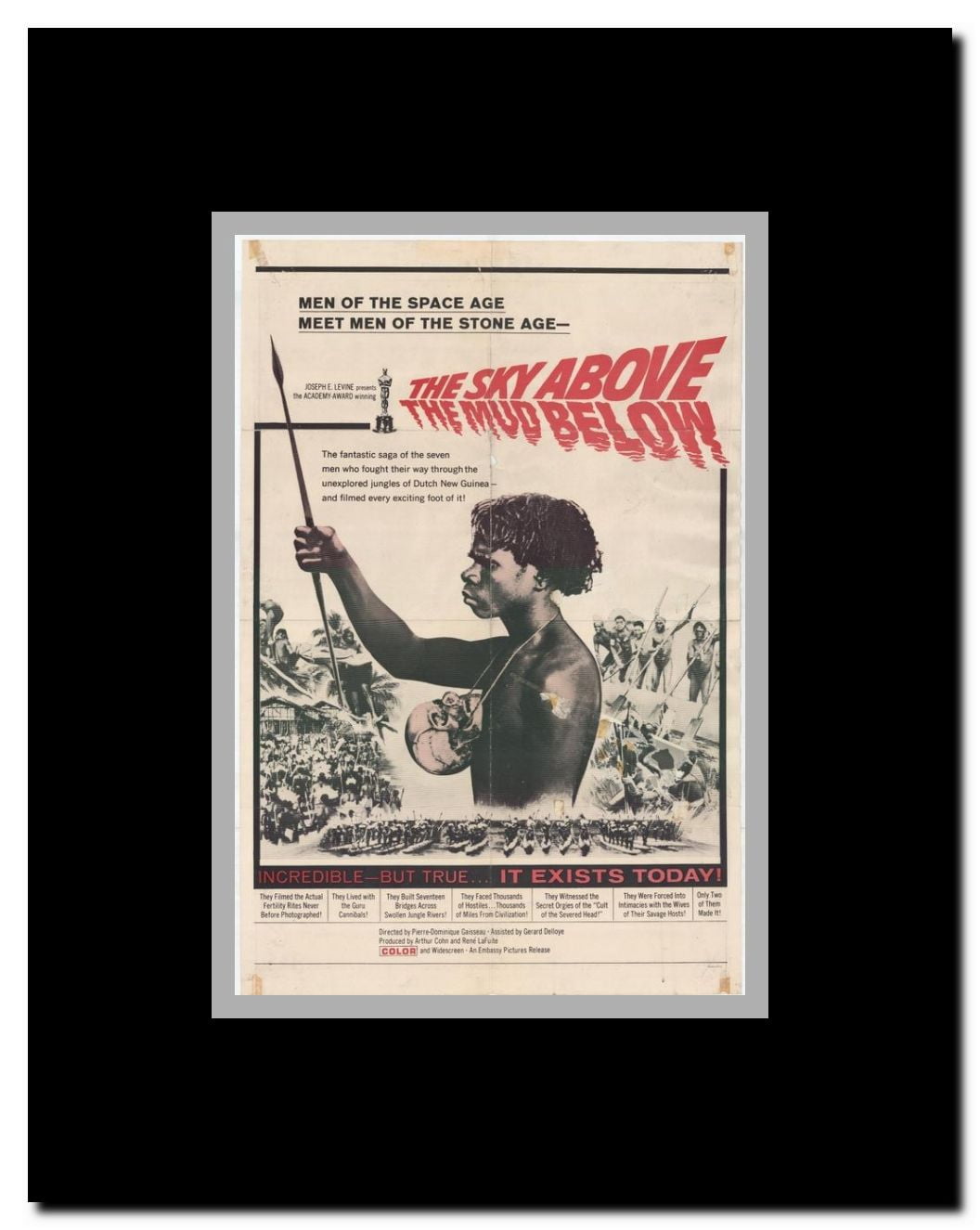 The Sky Above the Mud Below Framed Movie Poster