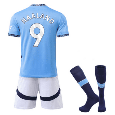 The Sky Blues 24/25 Authentic #9 Haaland Home Kit