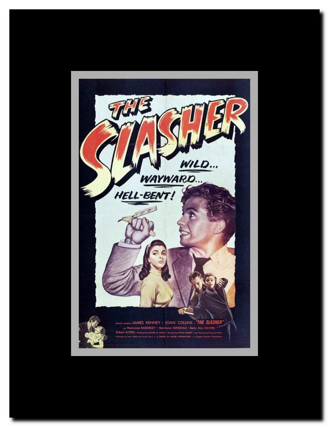 The Slasher Framed Movie Poster