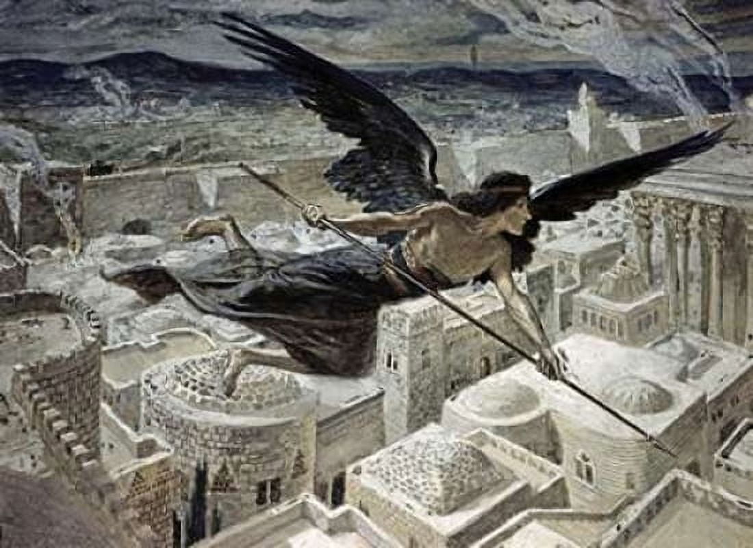 The Slaying of the Assyrians Canvas Art - James Jacques Tissot (18 x 24)
