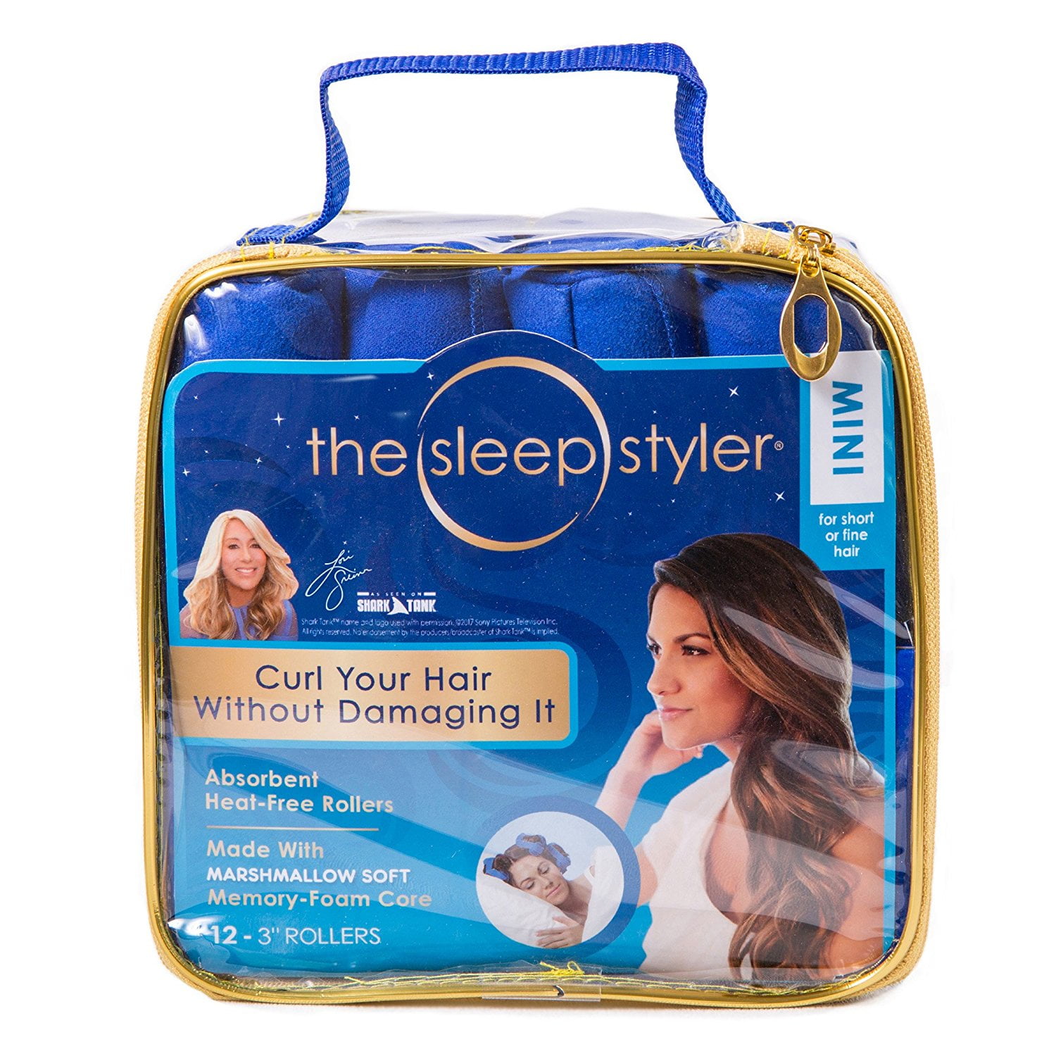 Sleep Styler Mini - Heat Free Hair Styling Tools & Dryer 