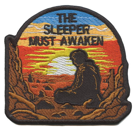 The Sleeper Must Awaken Patch Action Movie TV Embroidered Iron On