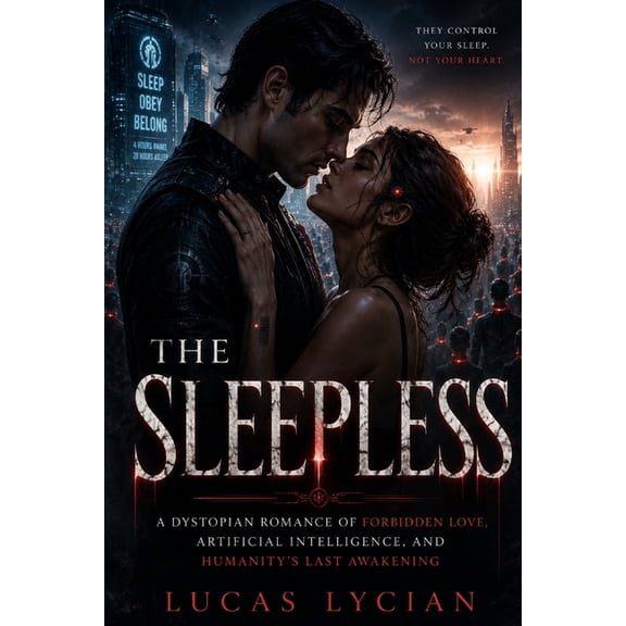 The Sleepless: A Dystopian Romance of Forbidden Love, Artificial Intelligence, and Humanity's Last Awakening, (Paperback)