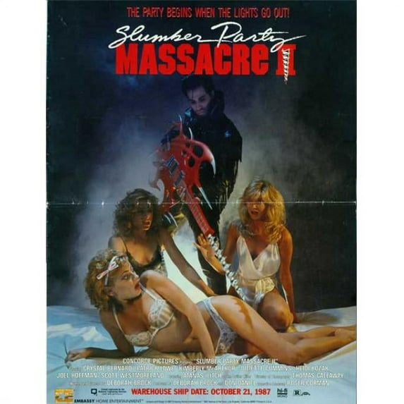 The Slumber Party Massacre Movie Poster Print (27 x 40)