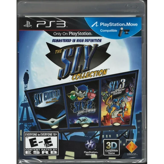 The Sly Collection PS3 (Brand New Factory Sealed US Version) Playstation 3