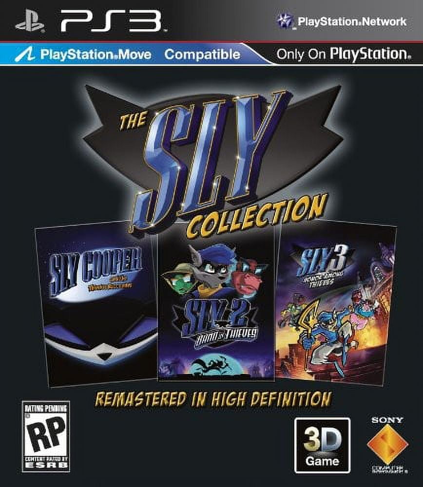 the sly collection - 03 jogos aventura - remasterizado e 3d - Retro Games