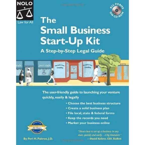 Pre-Owned The Small Business Start-Up Kit with CDROM Paperback