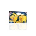 thumbnail image 1 of The Small Yellow Horses-Marc - CANVAS OR FINE PRINT WALL ART, 1 of 2