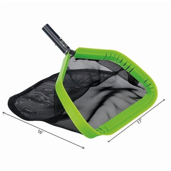 The Smart PA500 Piranha Leaf Rake with Reg Black Bag - Flourescent Green