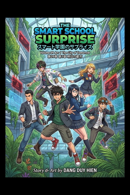 100 Stem Manga Educational Series (Engli The Smart School Surprise: Volume 09 Arc 1 The City of Tomorrow, (Paperback)