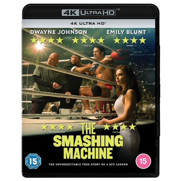 The Smashing Machine (4K Ultra HD) Bas Rutten Satoshi Ishii Stephen Quadros Lyndsey Gavin