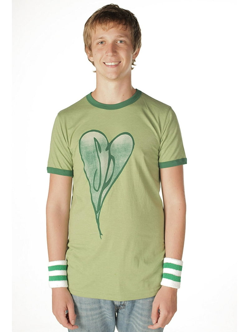 The Smashing Pumpkins Tシャツ グリーン M Costume Agent Smashing Pumpkins Concert Tee, Distressed