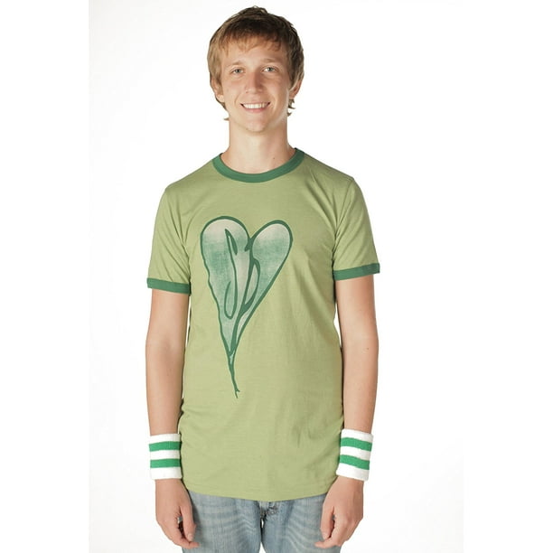 Smashing Pumpkins Adult T-Shirt, Distressed Heart Design, Heather