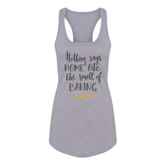 The Smell Of Baking, Home Quotes Tank Women -Image by Shutterstock, Female x-Small