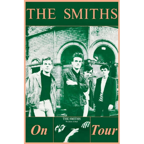 The Smiths 1986 The Queen is Dead Tour 36x24 Music Art Print Poster Morrissey