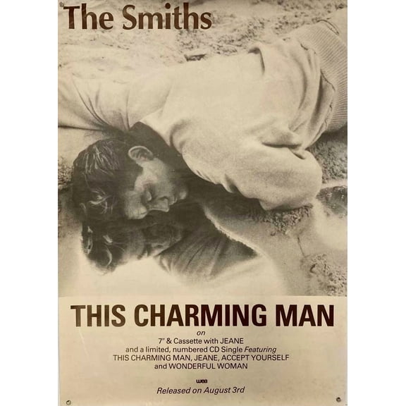 The Smiths Band Poster Vintage Music Posters Poster Decorative Painting Canvas Wall Art Living Room Posters Bedroom Painting