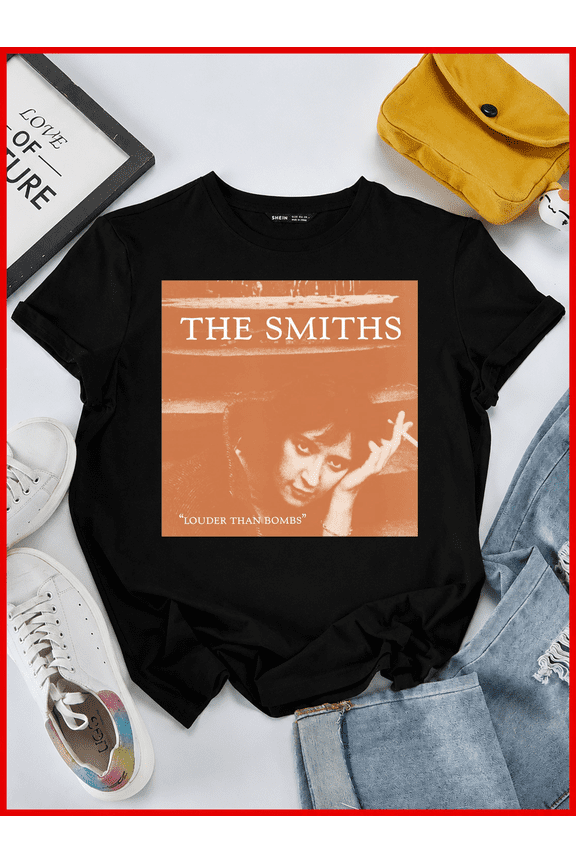 The Smiths Louder Than Bombs UK Art Indie Rock Band Unisex T-Shirt V60541, S-5XL