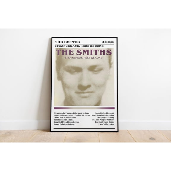 The Smiths 'Meat Is Murder' Album : Matte Finish Art Print, Unframed Paper Poster 8x10in