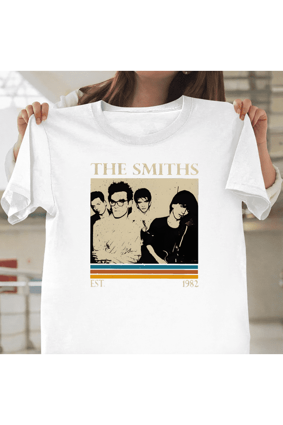 The Smiths Retro Vintage Rock Album Artwork Gear Unisex T-Shirt, up to size 3XL.
