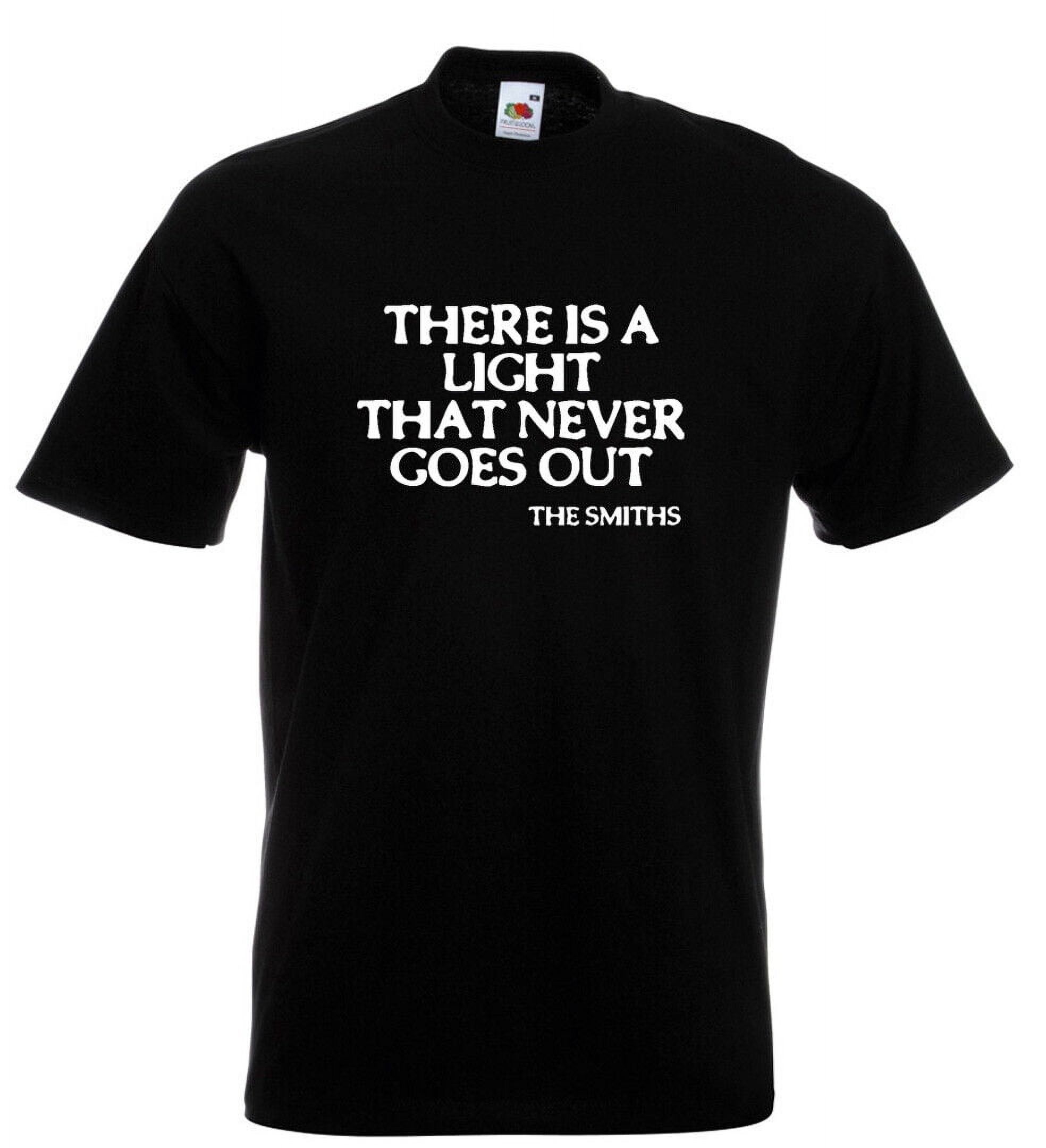 The Smiths There Is A Light That Never Goes Out T Shirt Morrissey