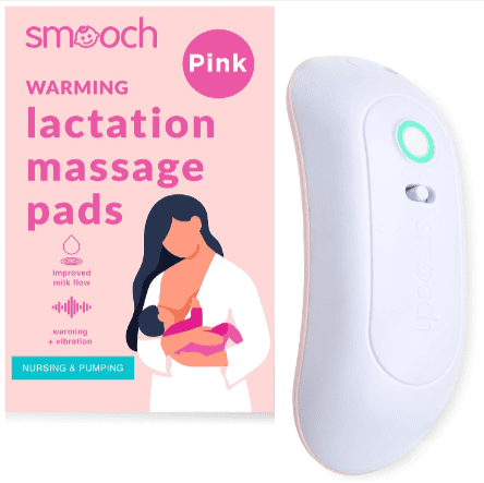 MISSAA Lactation Massager, Soft & Warm Breast Massager Breastfeeding,  Lactation Massager with Heat for Clogged Milk Duct Relief, Pumping,  Mastitis