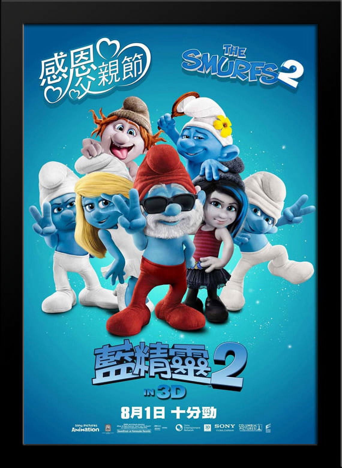 The smurfs movie poster sale