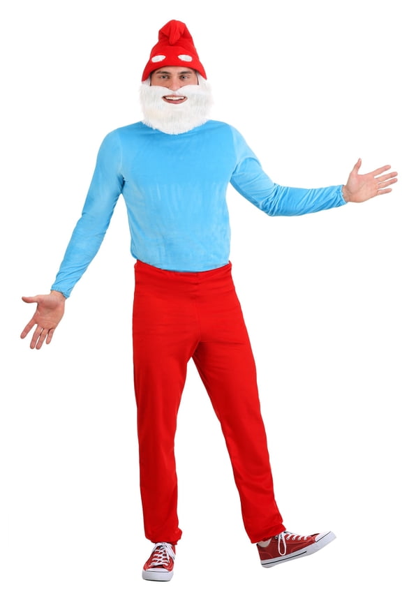 The Smurfs Adult Papa Smurf Costume