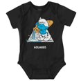 thumbnail image 1 of The Smurfs Aquarius Zodiac Sign Romper Boys or Girls Infant Baby Brisco Brands NB, 1 of 6