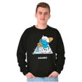 thumbnail image 1 of The Smurfs Aquarius Zodiac Sign Sweatshirt for Men or Women Brisco Brands S, 1 of 6