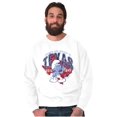 thumbnail image 1 of The Smurfs Are Bigger in Texas State Sweatshirt for Men or Women Brisco Brands S, 1 of 6