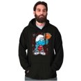 thumbnail image 1 of The Smurfs Athlete Basketball Player Hoodie Sweatshirt Women Men Brisco Brands L, 1 of 6