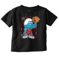 thumbnail image 1 of The Smurfs Athlete Basketball Player Toddler Boy Girl T Shirt Infant Toddler Brisco Brands 6M, 1 of 5