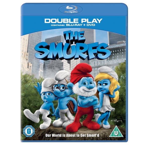 The Smurfs (Blu-ray) Jayma Mays Neil Patrick Harris Hank Azaria