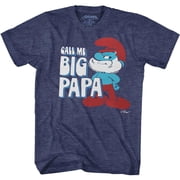 The Smurfs Call Me Big Papa Vintage T-Shirt Size Large
