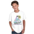 thumbnail image 1 of The Smurfs Cartoon Beach Vacation Crewneck T Shirts Boy Girl Teen Brisco Brands S, 1 of 5
