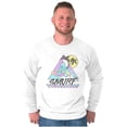 thumbnail image 1 of The Smurfs Cartoon Beach Vacation Long Sleeve TShirt Men Women Brisco Brands S, 1 of 5