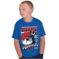 thumbnail image 1 of The Smurfs Cool Kanji Big Poppa Boys Kids T Shirt Tees Tops Teen Brisco Brands XS, 1 of 6
