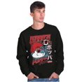 thumbnail image 1 of The Smurfs Cool Kanji Big Poppa Men's Crewneck Sweatshirt Brisco Brands X, 1 of 6